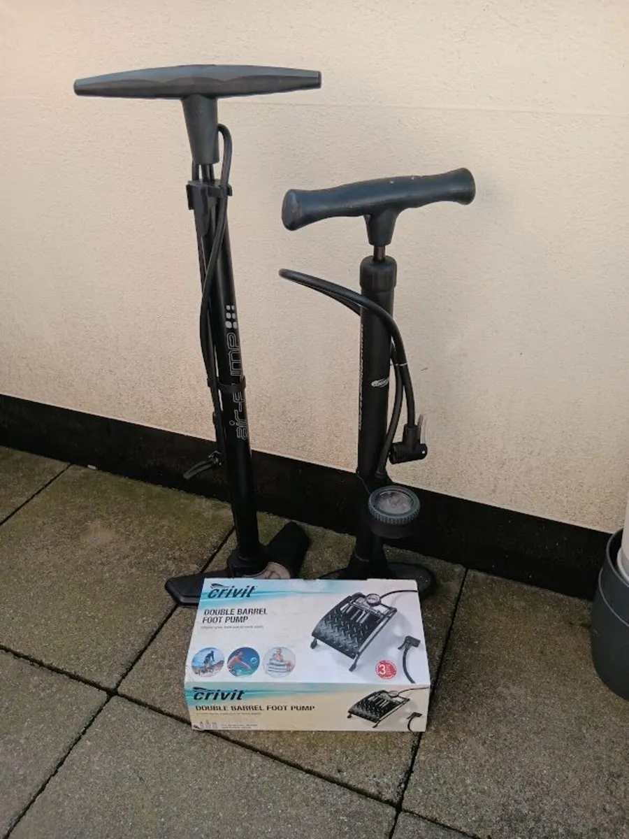 three bike pumps - Image 2