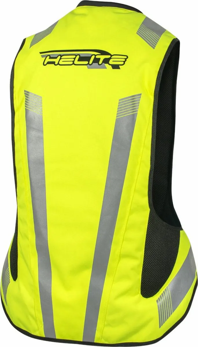 Helite Turtle 2.0 Hi-Vis Airbag Vest Size Large - Image 2