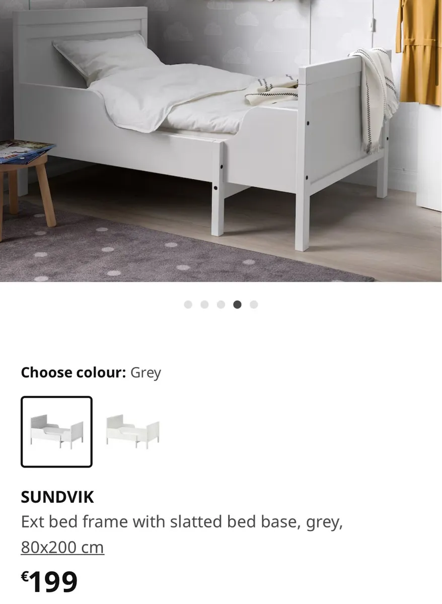 Extendable Junior bed - Image 2