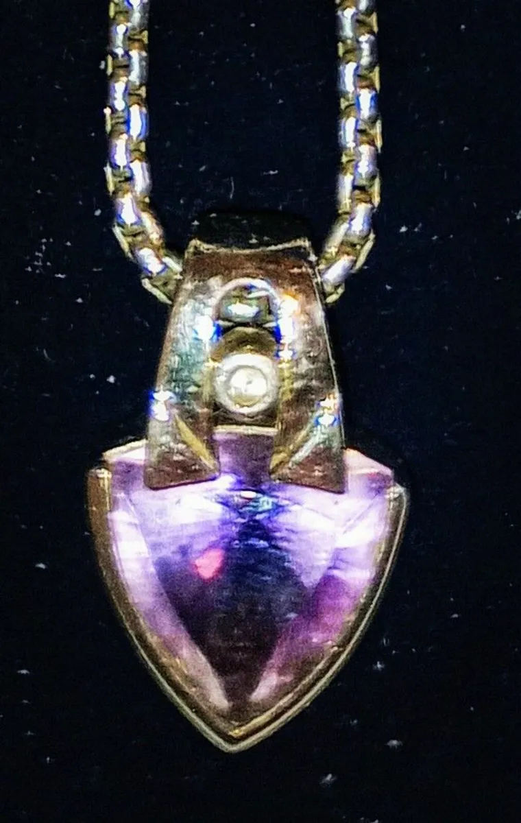 Amethyst Silver necklace - Image 1