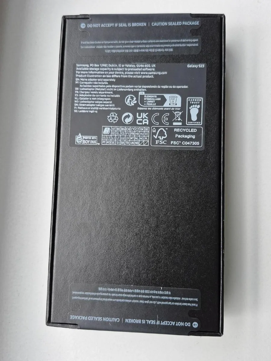 Samsung S23 128GB NEW SEALED - Image 3