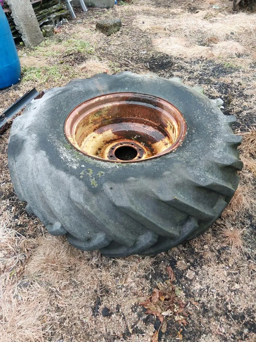 Solid 26 inch rim and tyre - Image 2