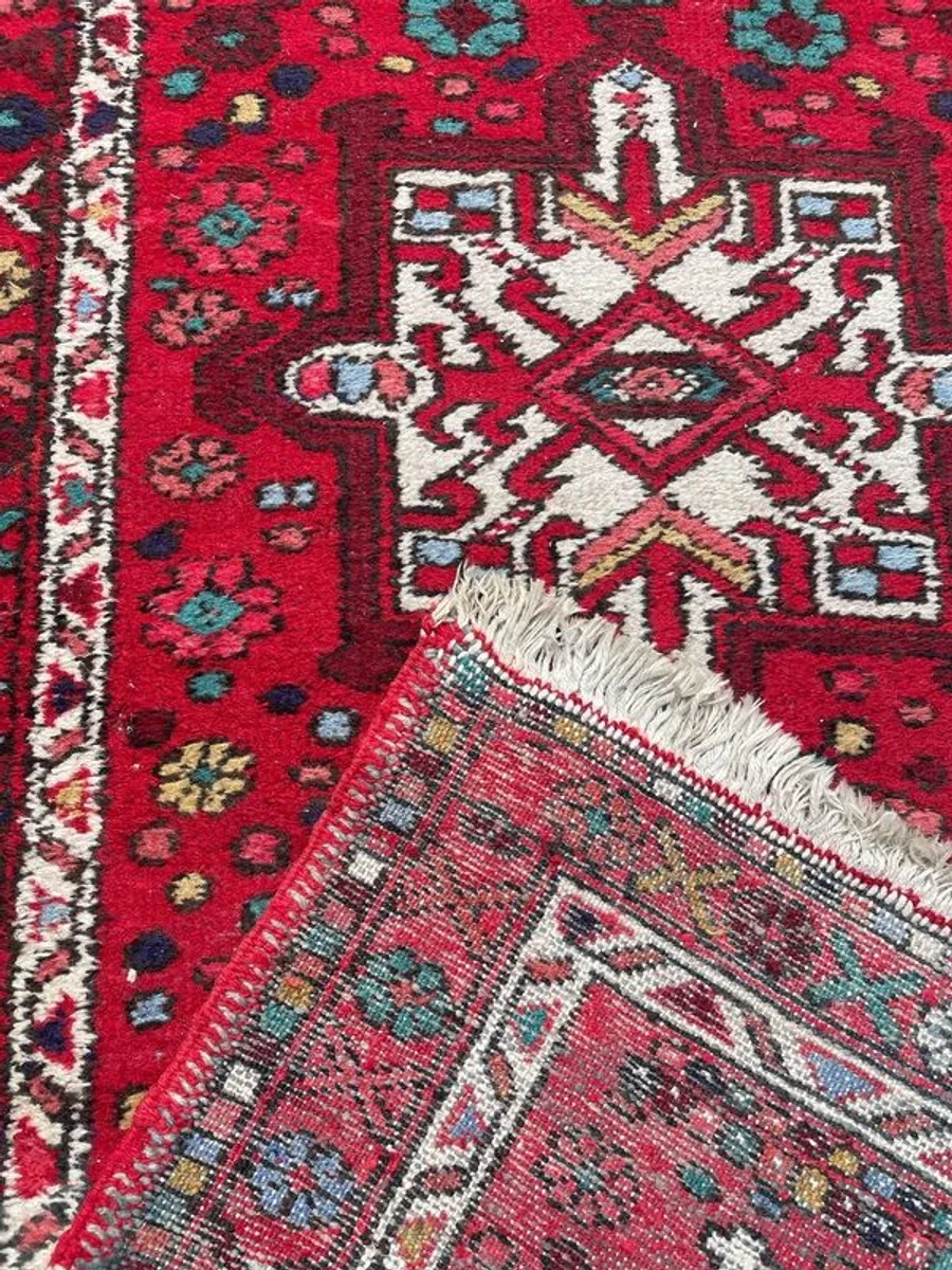 Hand Knotted Kazak Runner. - Image 2