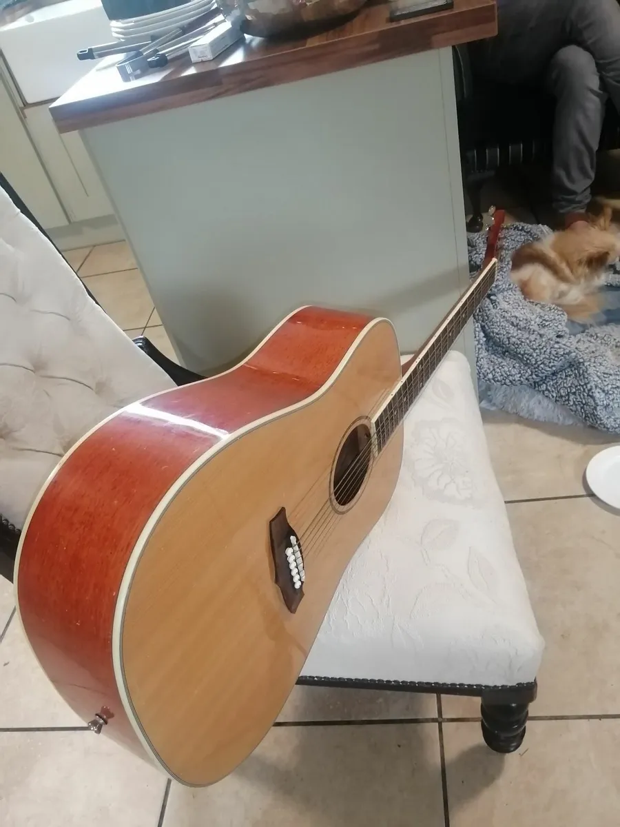Tanglewood Acoustic Guitar - Image 4