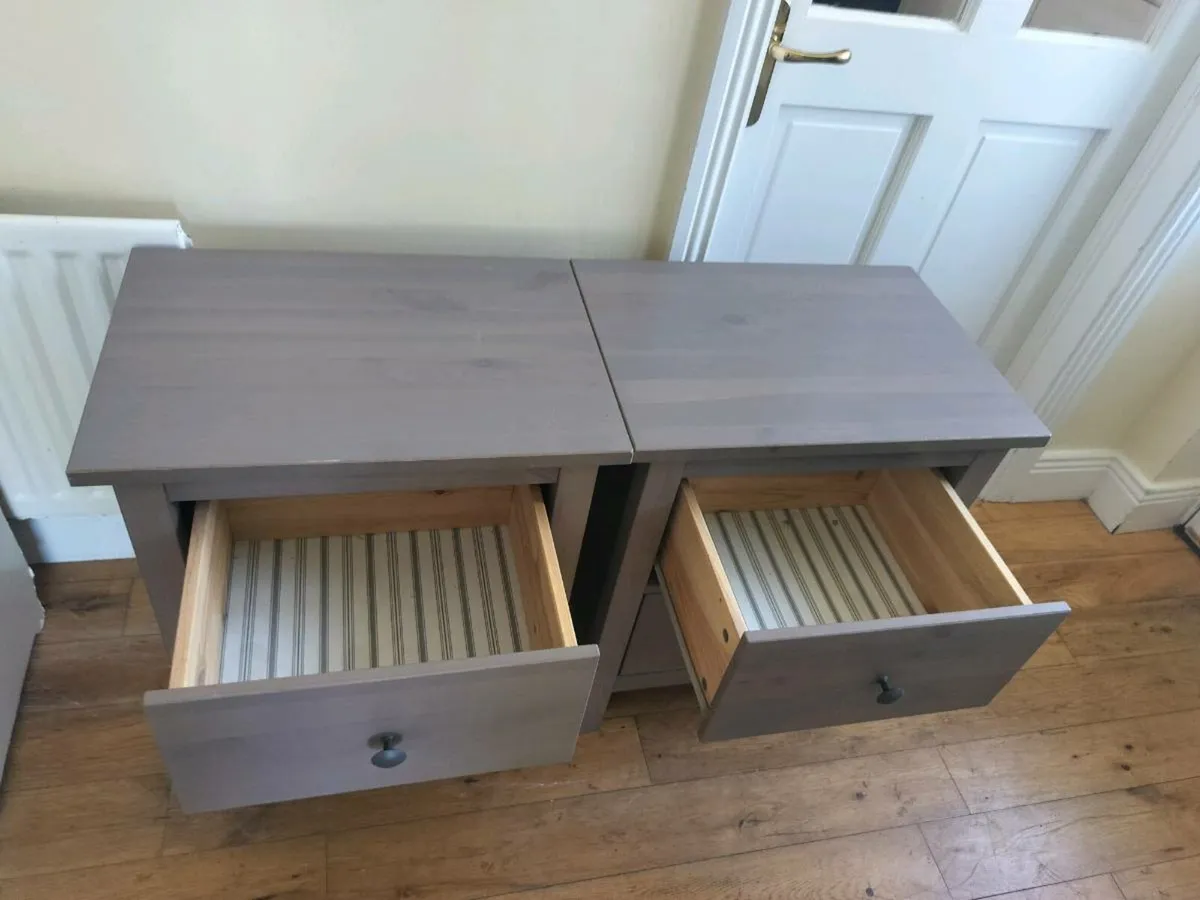 2 lockers Hemnes brown - Image 2