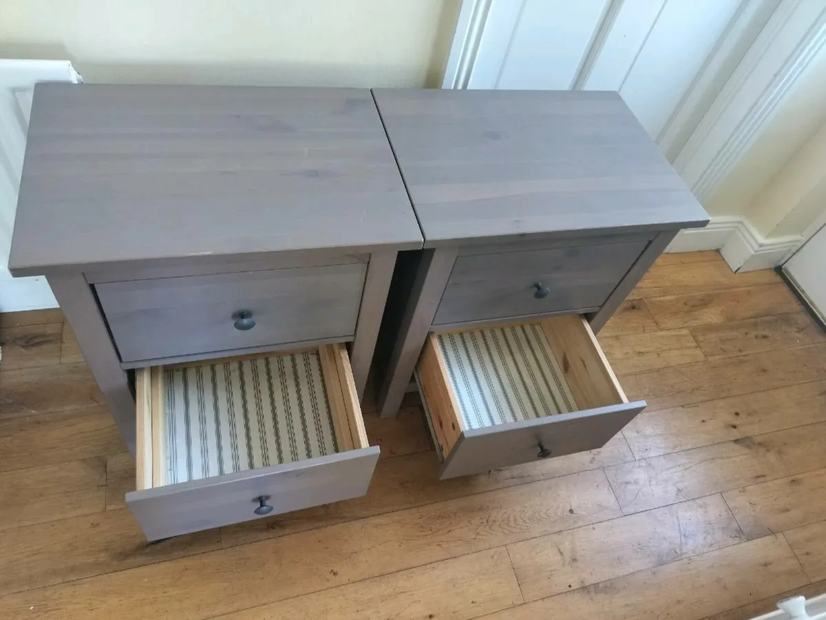 2 lockers Hemnes brown - Image 3