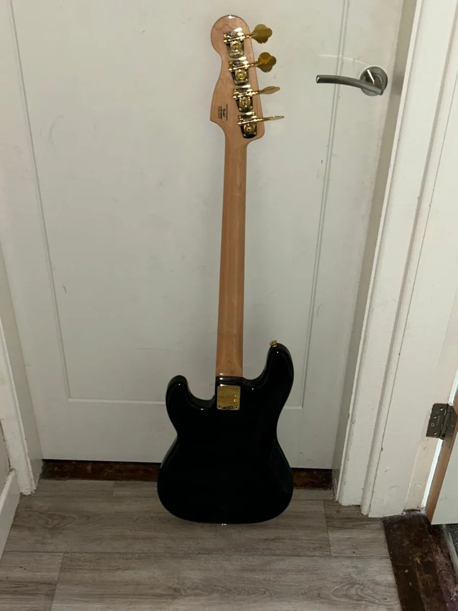 Fender Squier 40th Anniversary Precision Bass Gold - Image 2