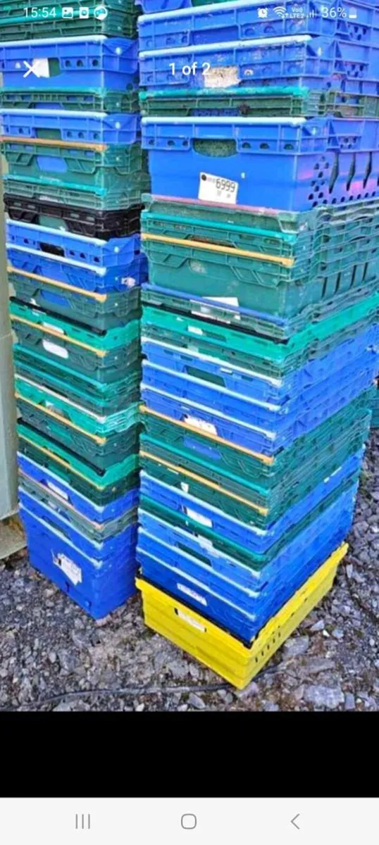 600 crates €1 each. Great for storage - Image 1