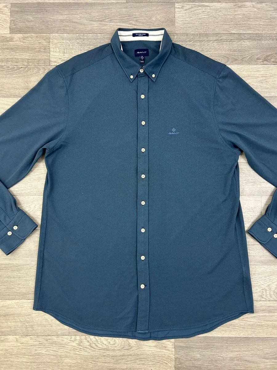 Gant Tech Prep Pique Button Down Shirt Mens XXL - Image 2