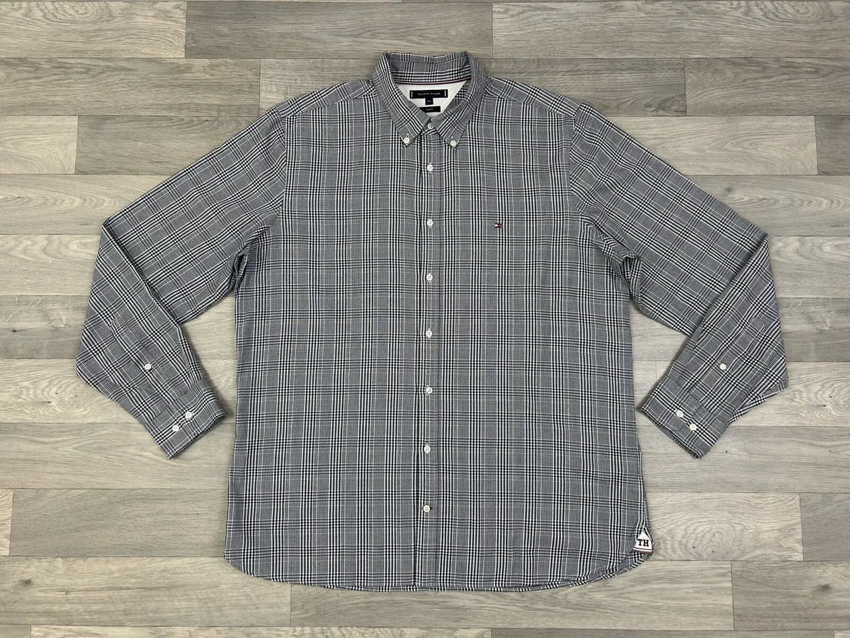Tommy Hilfiger Button Down Check Shirt Mens XXL - Image 1