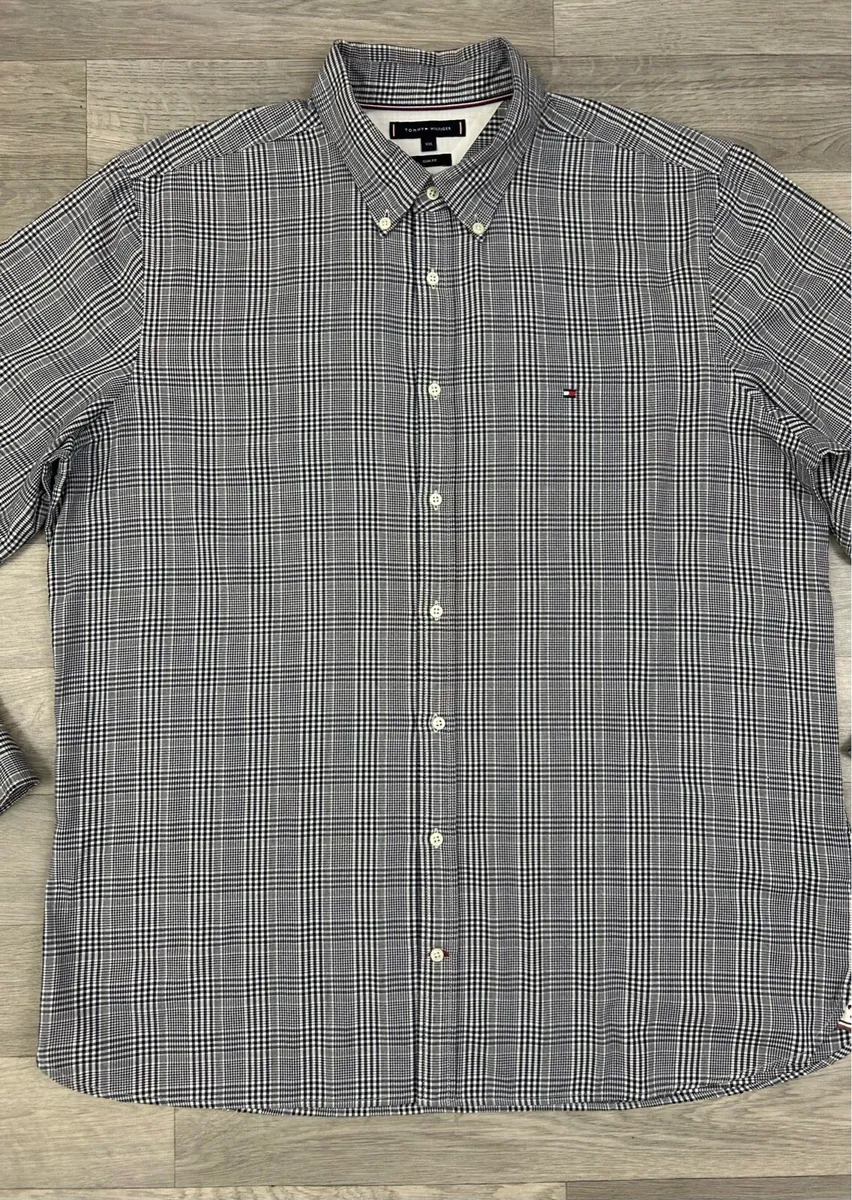 Tommy Hilfiger Button Down Check Shirt Mens XXL - Image 2