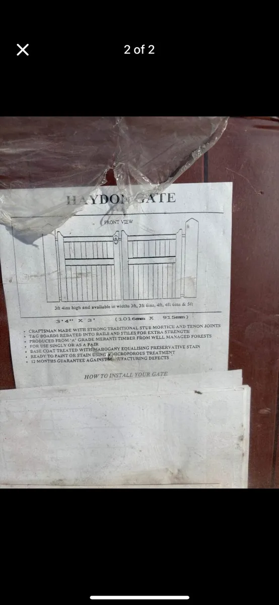Gates for driveway - Image 1