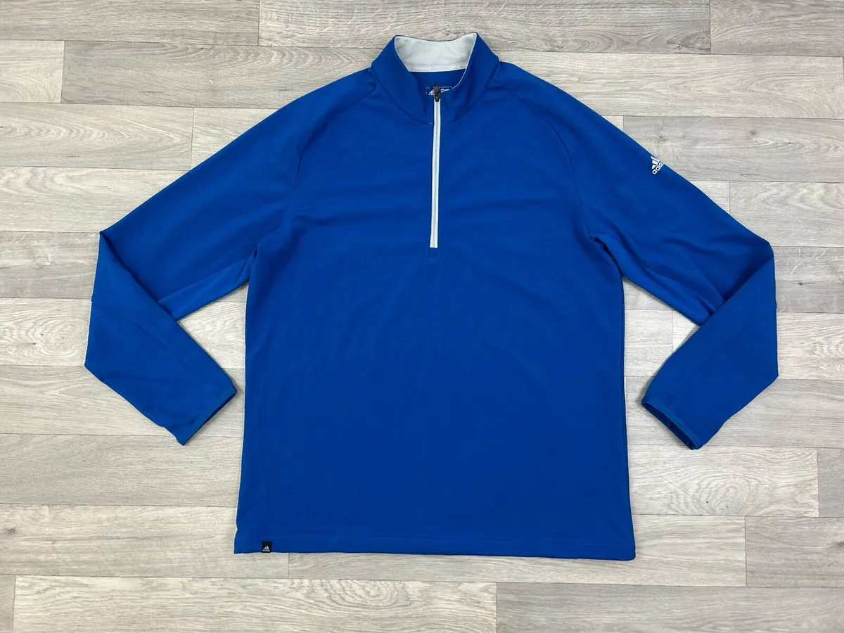 Adidas Golf Half Zip Jumper Mens M/L - Image 1