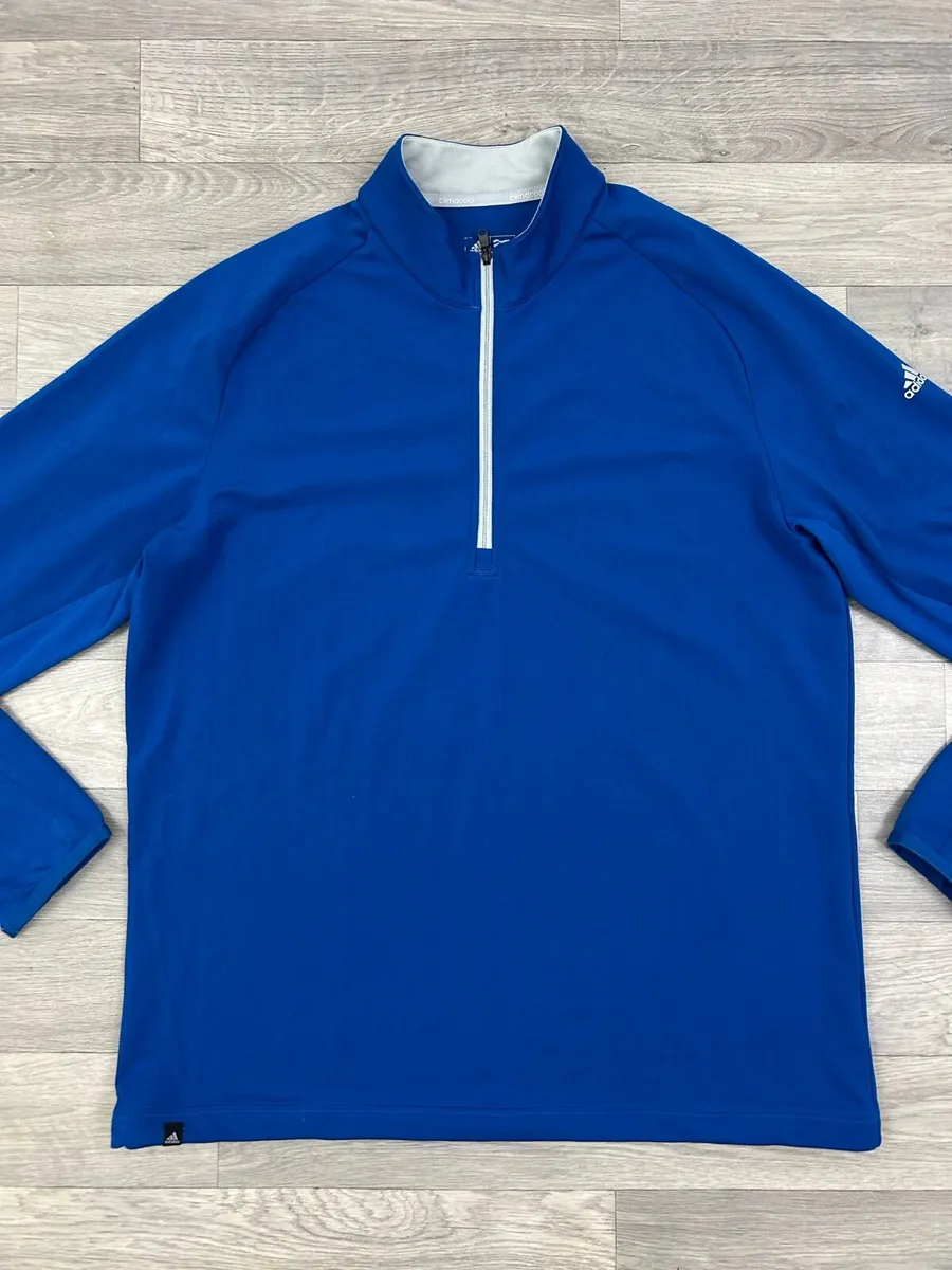Adidas Golf Half Zip Jumper Mens M/L - Image 2