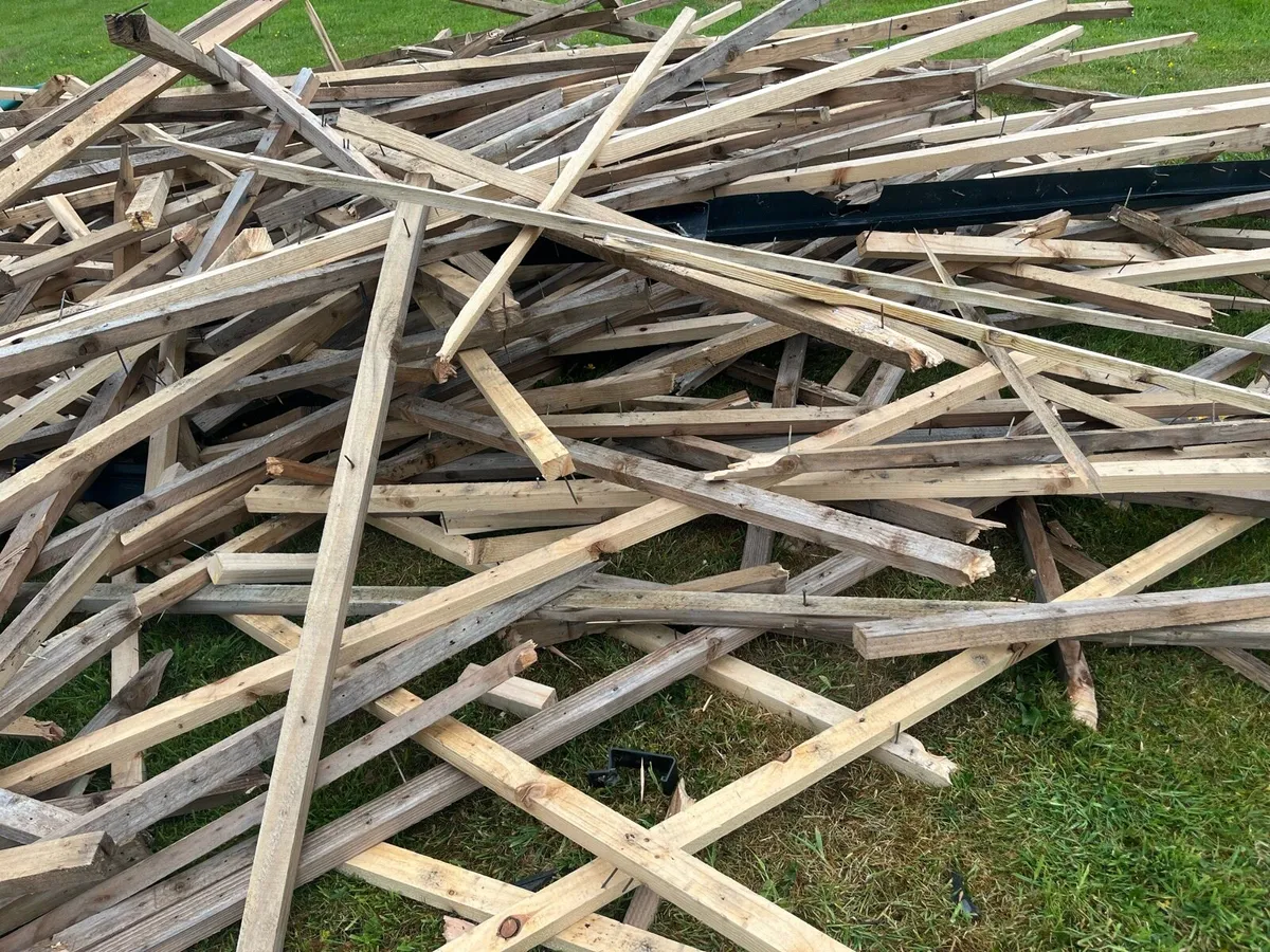 Timber -Wooden battons - Image 2