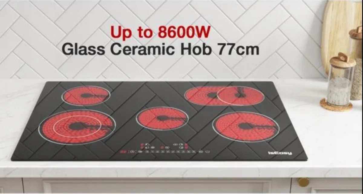 5-Zone Glass Ceramic Hob - Image 3