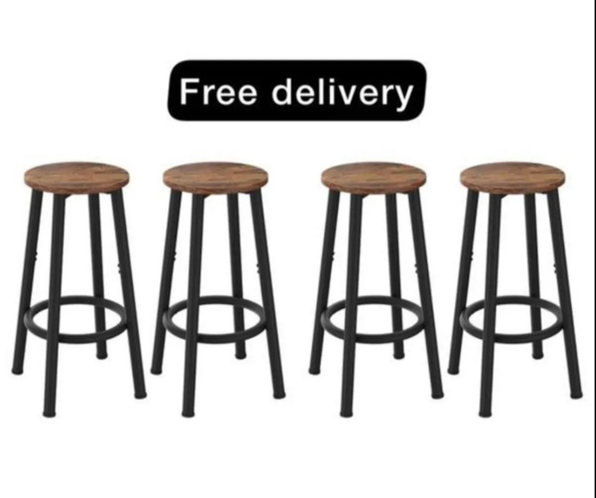 Bar Stools Set of 4 - Image 1