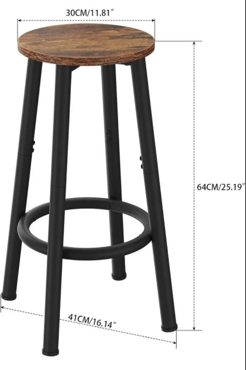 Bar Stools Set of 4 - Image 3