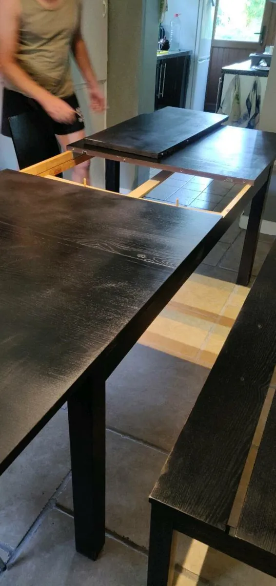 Ikea Bjursta extendable table - Image 3