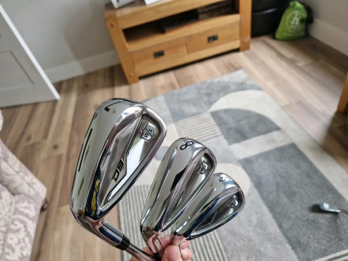 Wilson D9 Forged Left Handed Irons - Image 3