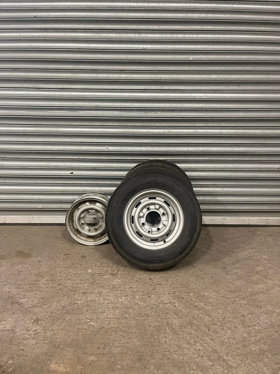 Ifor Williams 505 Complete Wheels - Image 1