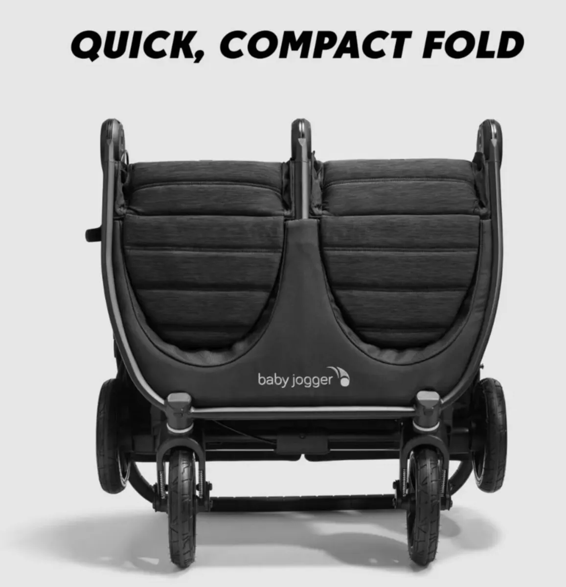 Baby Jogger City Mini GT2 double buggy+rain cover - Image 4