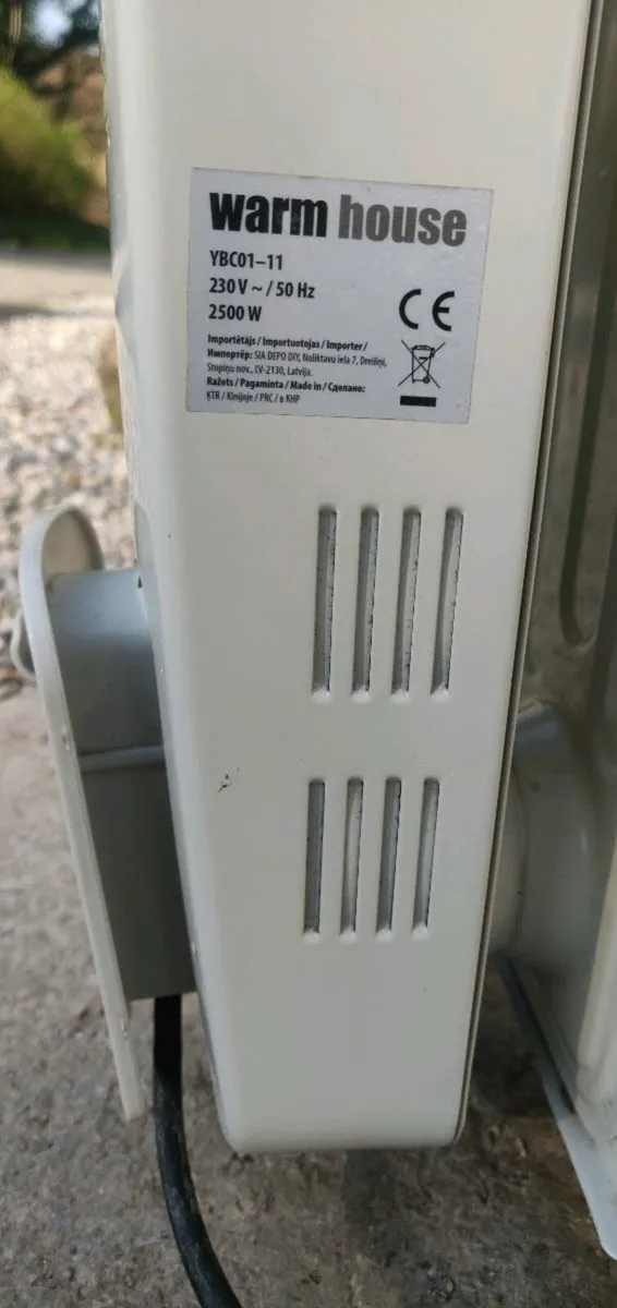 Oil Filled Electric Radiator - Image 3