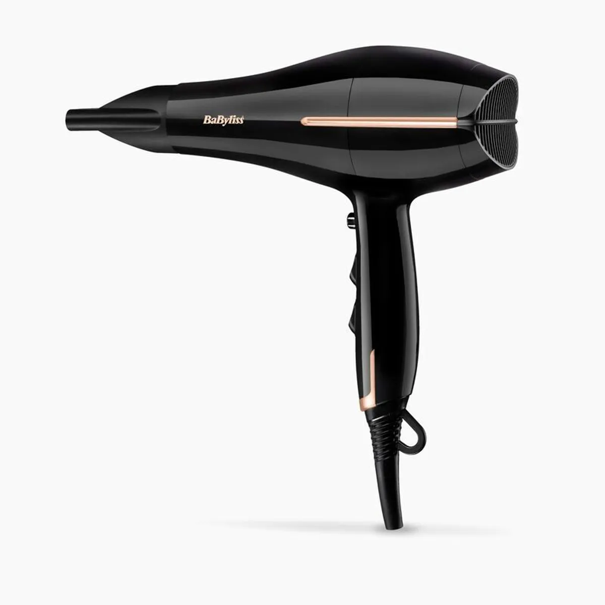 !!!!PRICE DROPP!!! BaByliss Salon Pro Hair Dryer - Powerful 2200W Blow Dryer, AC Professinal Motor, Ionic Frizz-Control, 3 Heat & 2 Speed Settings, Black - Image 1