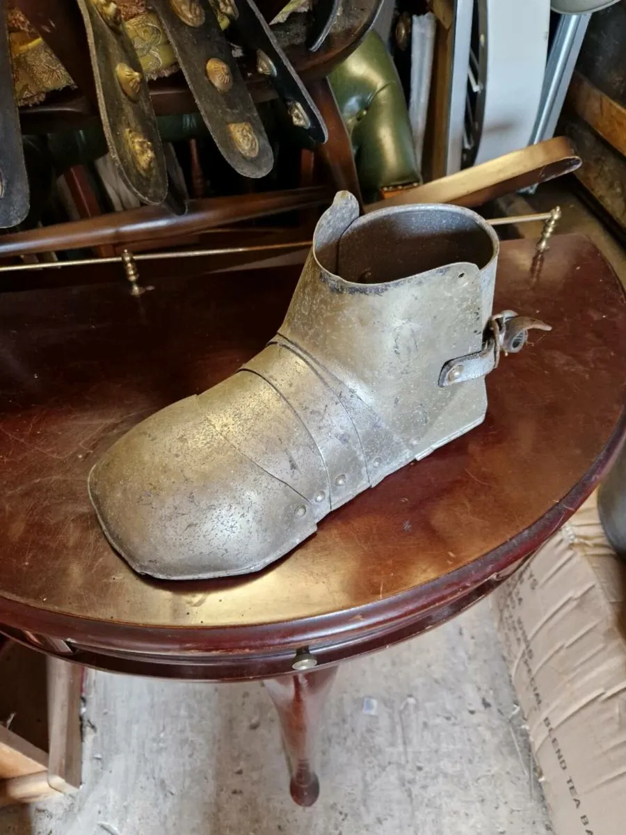 Vintage Movue Prop Excalibar Foot Armour - Image 1