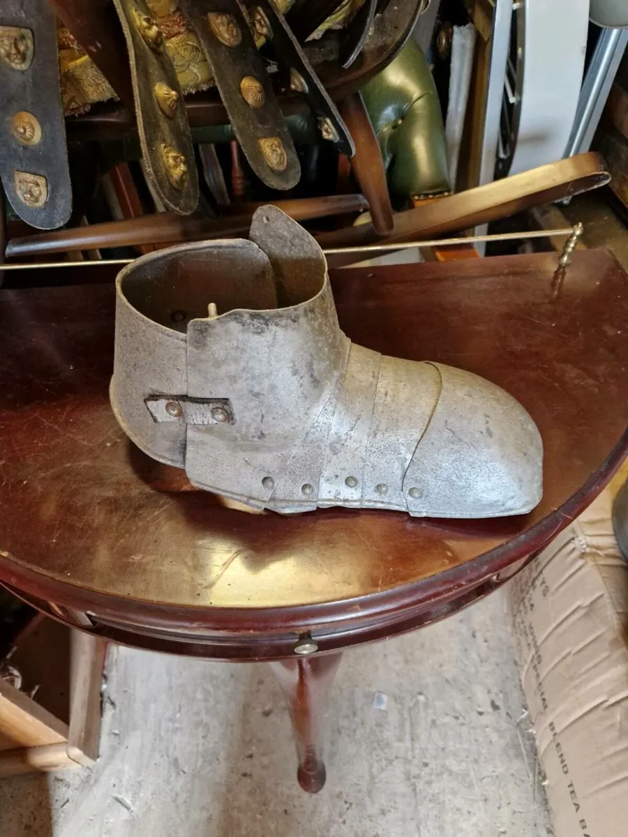 Vintage Movue Prop Excalibar Foot Armour - Image 2