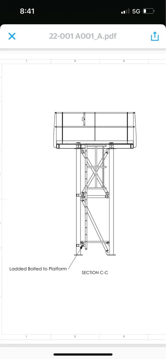 Steel tower frame - Image 3