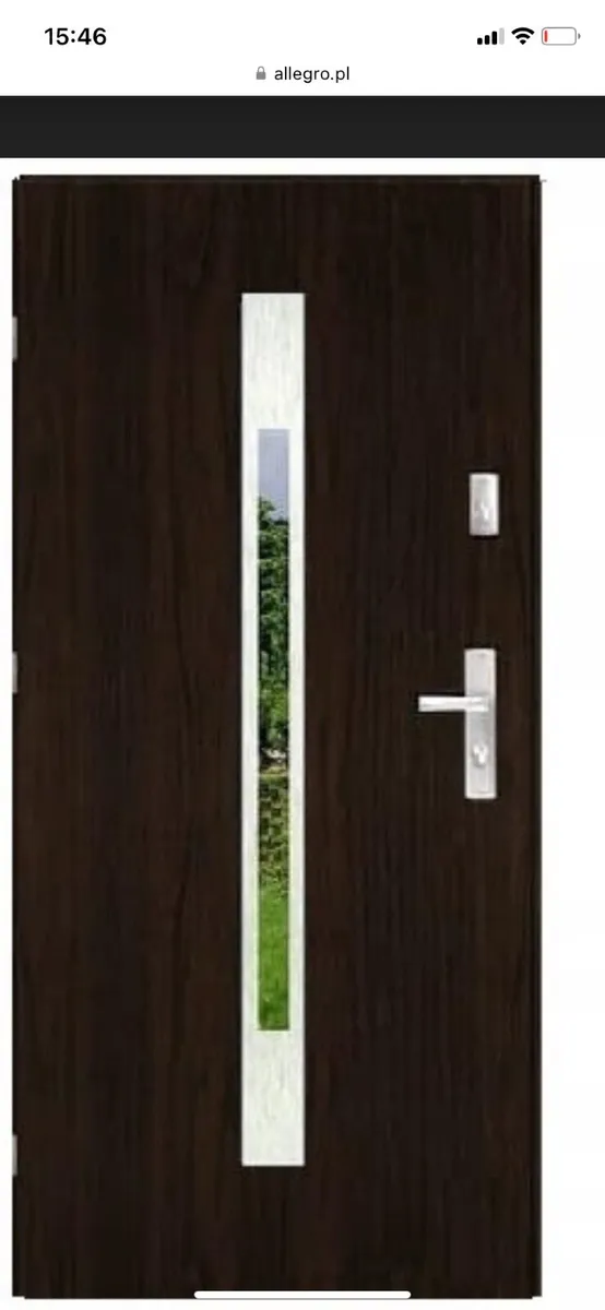 Doors brand new dark brown