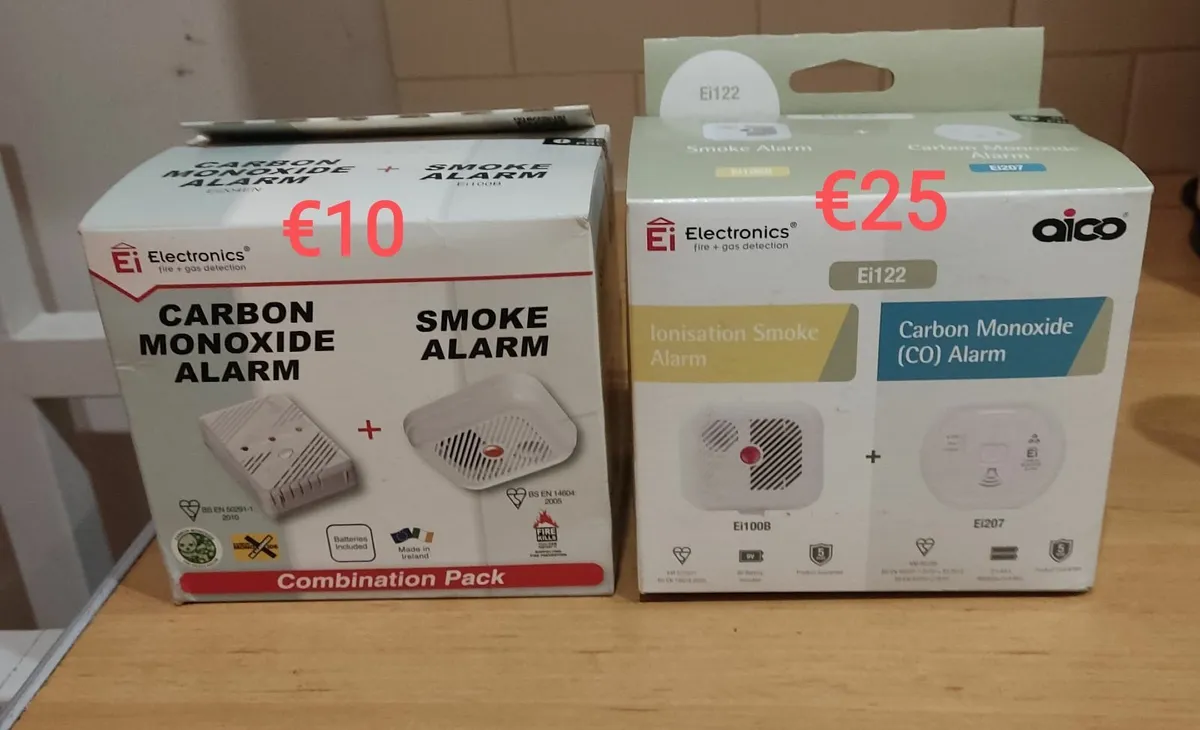 Carbon monoxide and smoke detector. Brand new. - Image 1