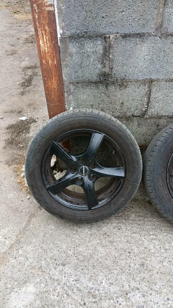 5x112 Alloys new tyres - Image 2