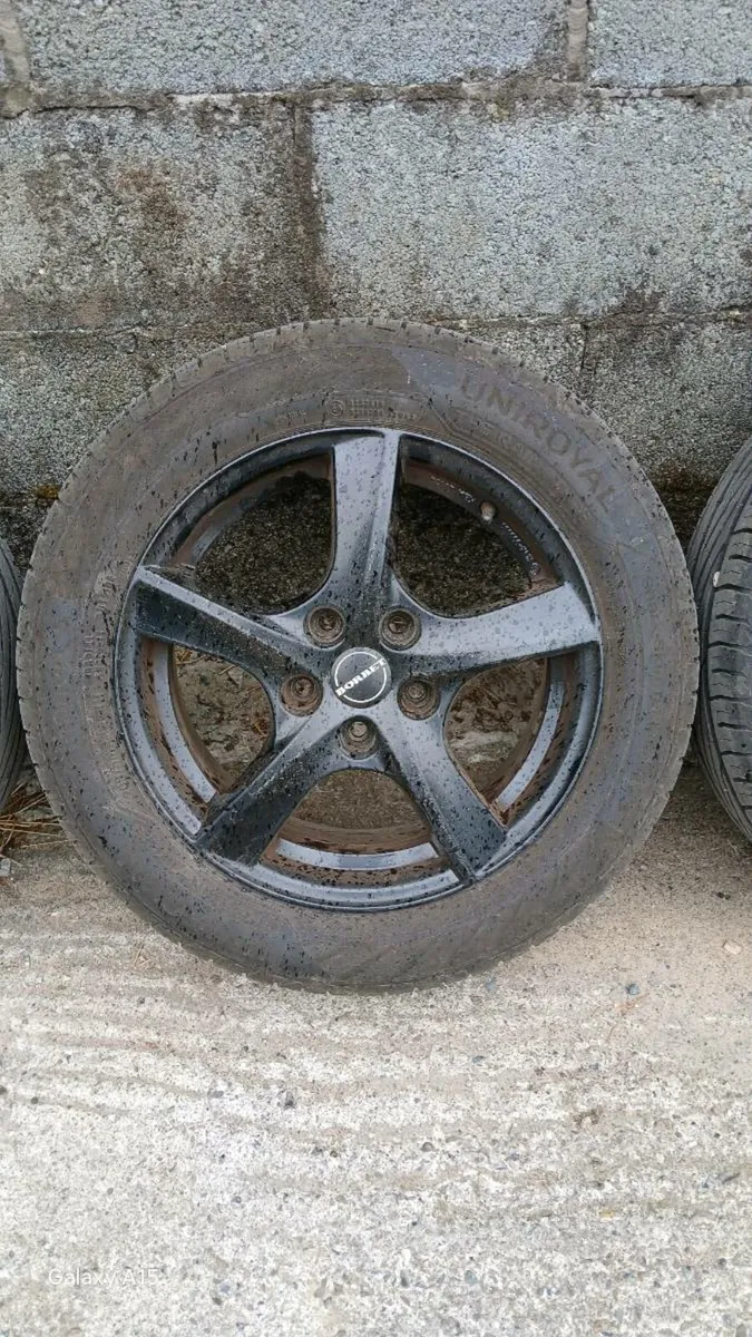 5x112 Alloys new tyres - Image 3