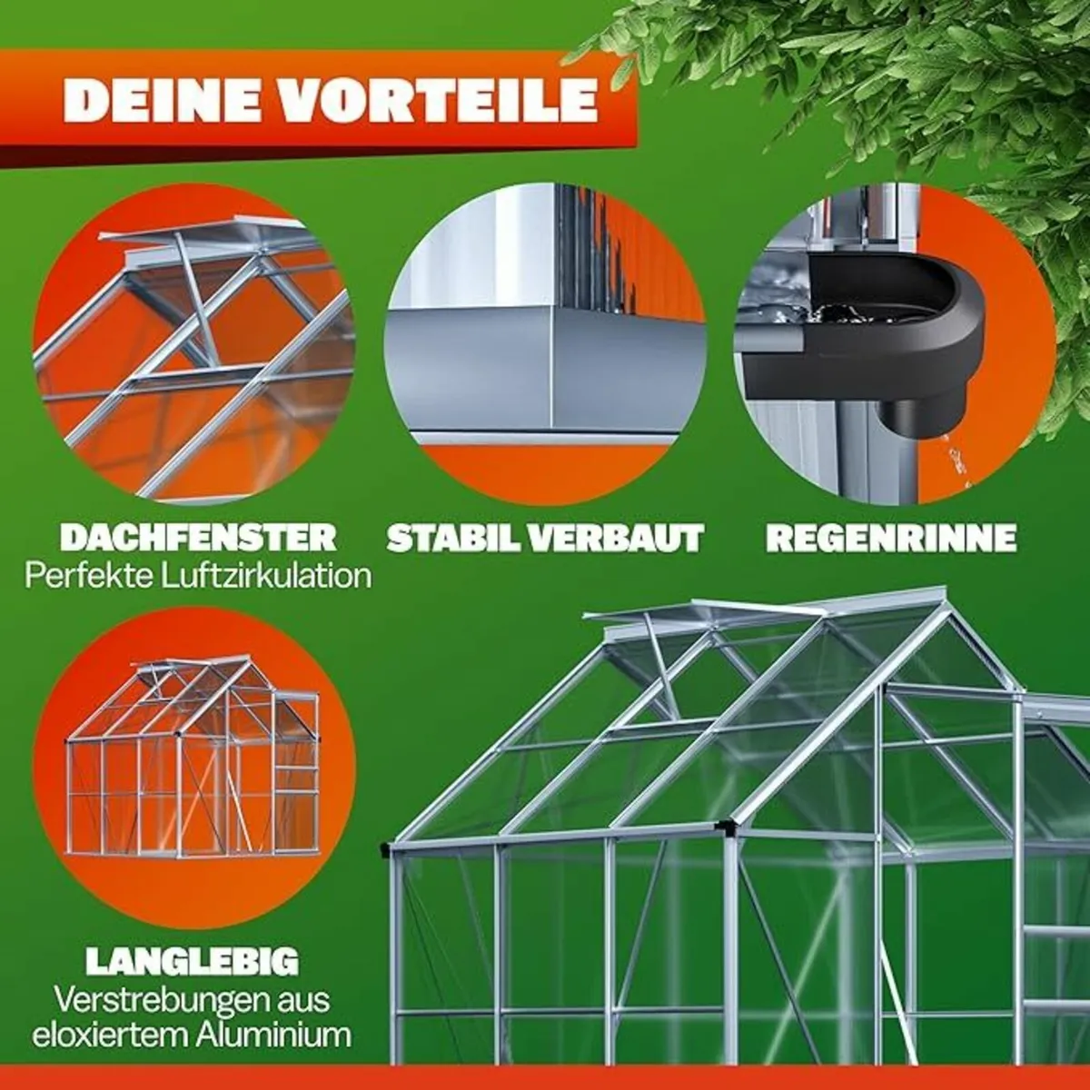 Aluminium Greenhouse - Image 2