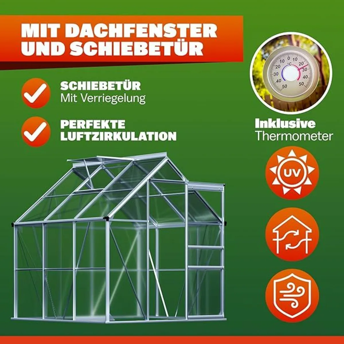 Aluminium Greenhouse - Image 3