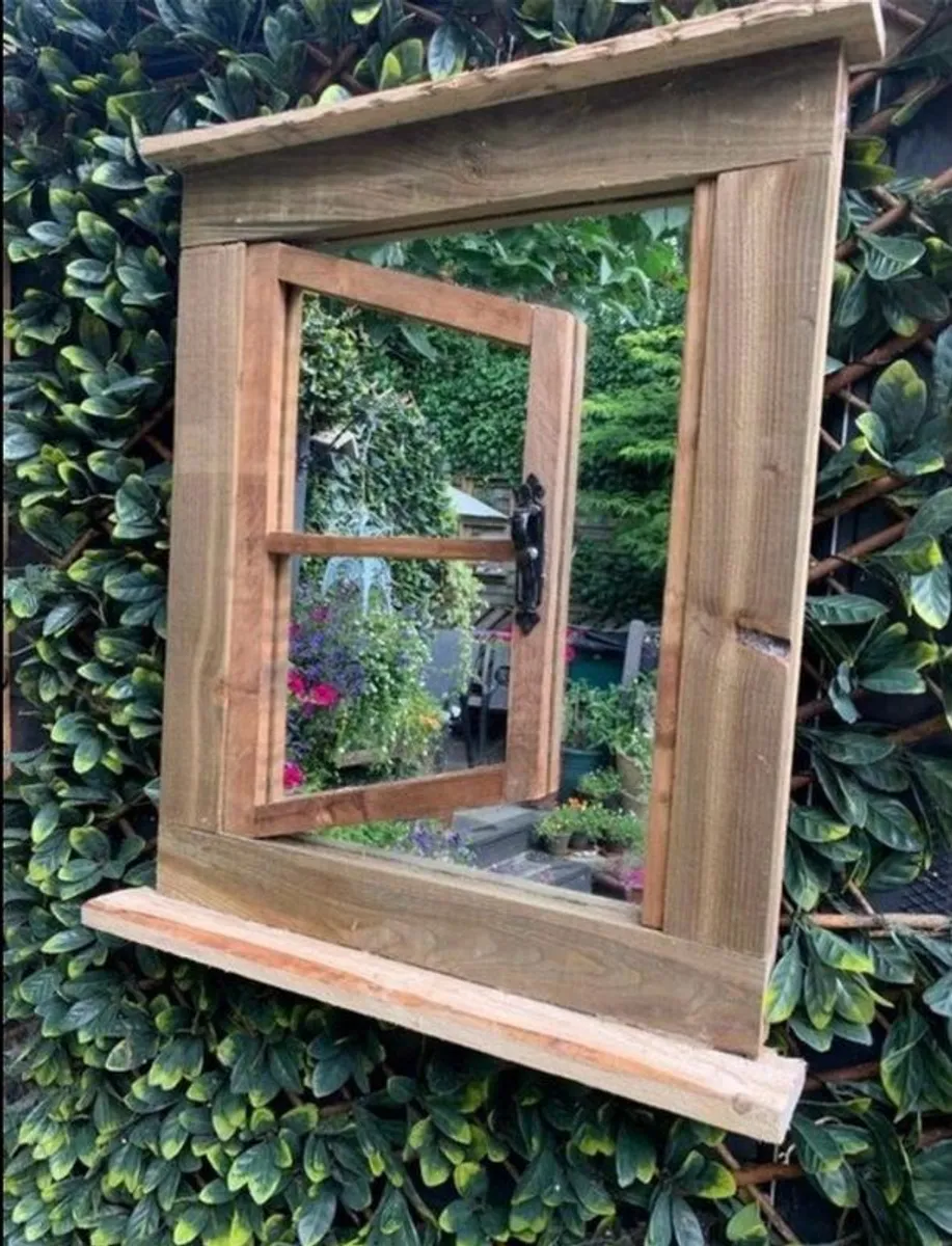 Garden mirror window - Image 1