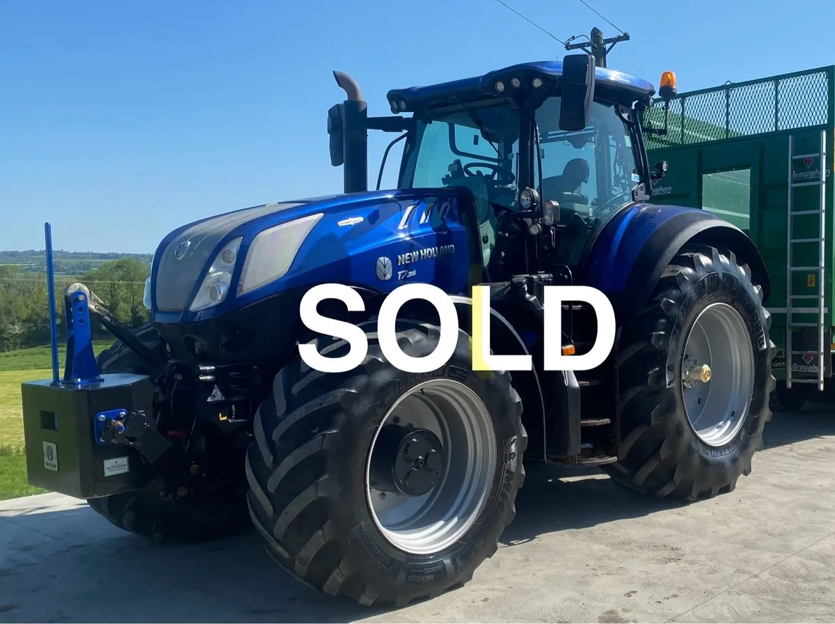 2019 New Holland T7.315 Bluepower - Image 1