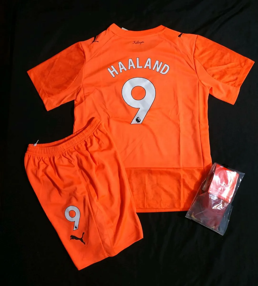 MAN CITY (AWAY)(HAALAND 9) KIDS KIT , 12/13 YRS - Image 2