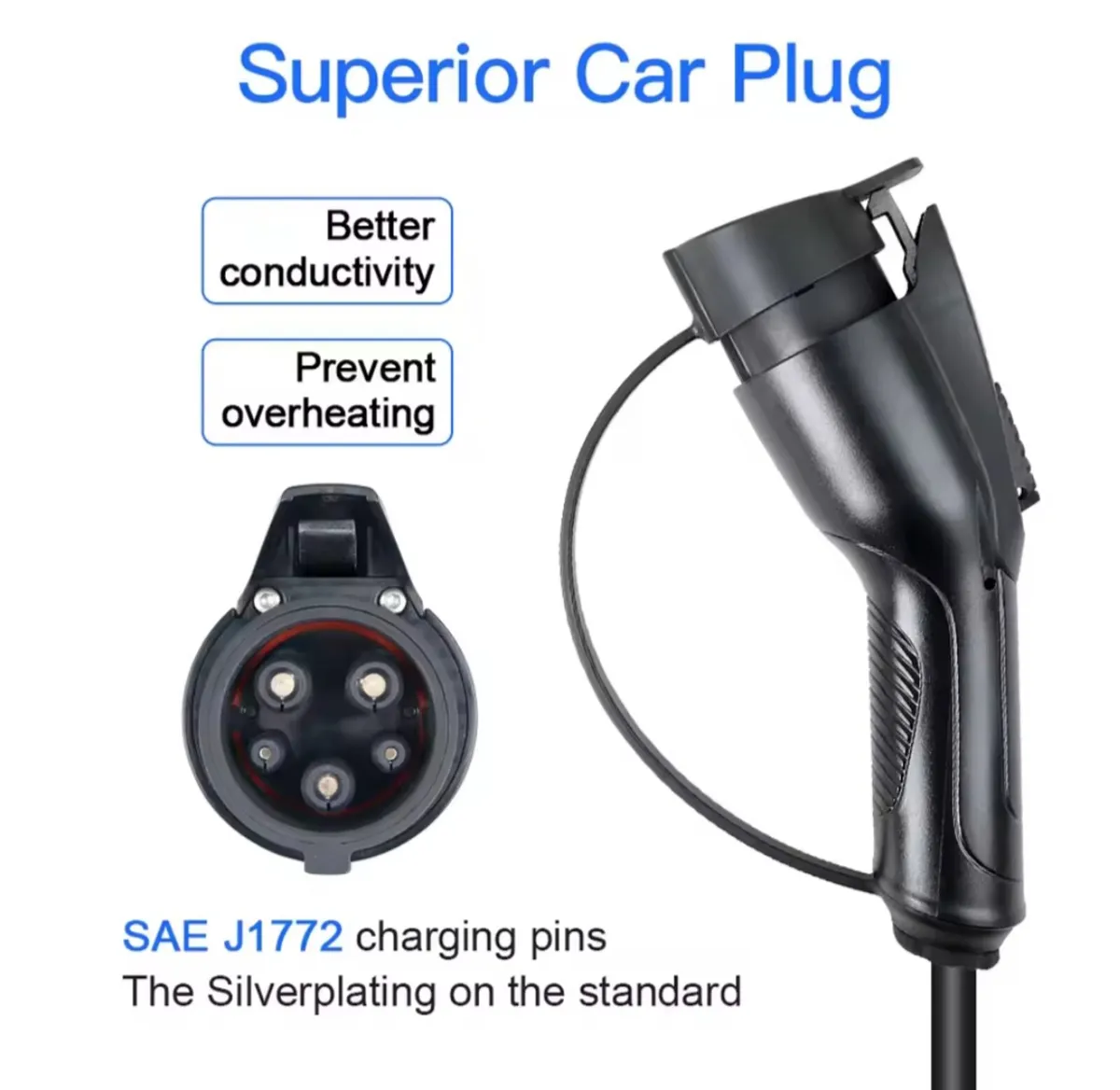 EV charger cable type 1 for nissan leaf 2011-2017 - Image 1