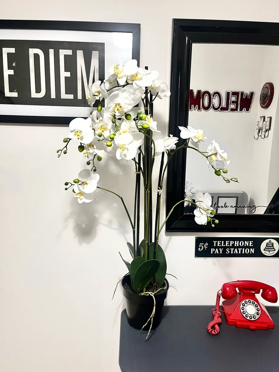 Tall Artificial Orchid plant (3’ 3”) - Image 1