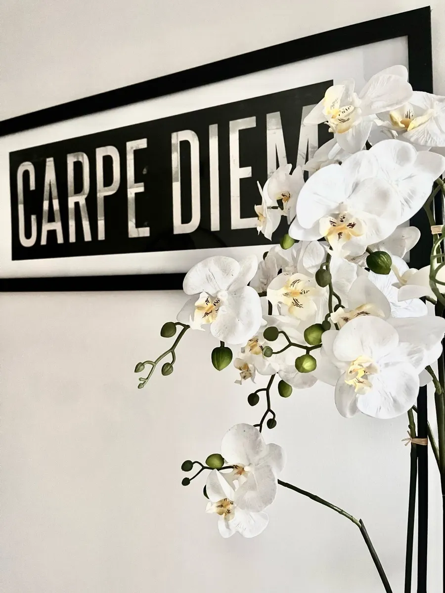 Tall Artificial Orchid plant (3’ 3”) - Image 3