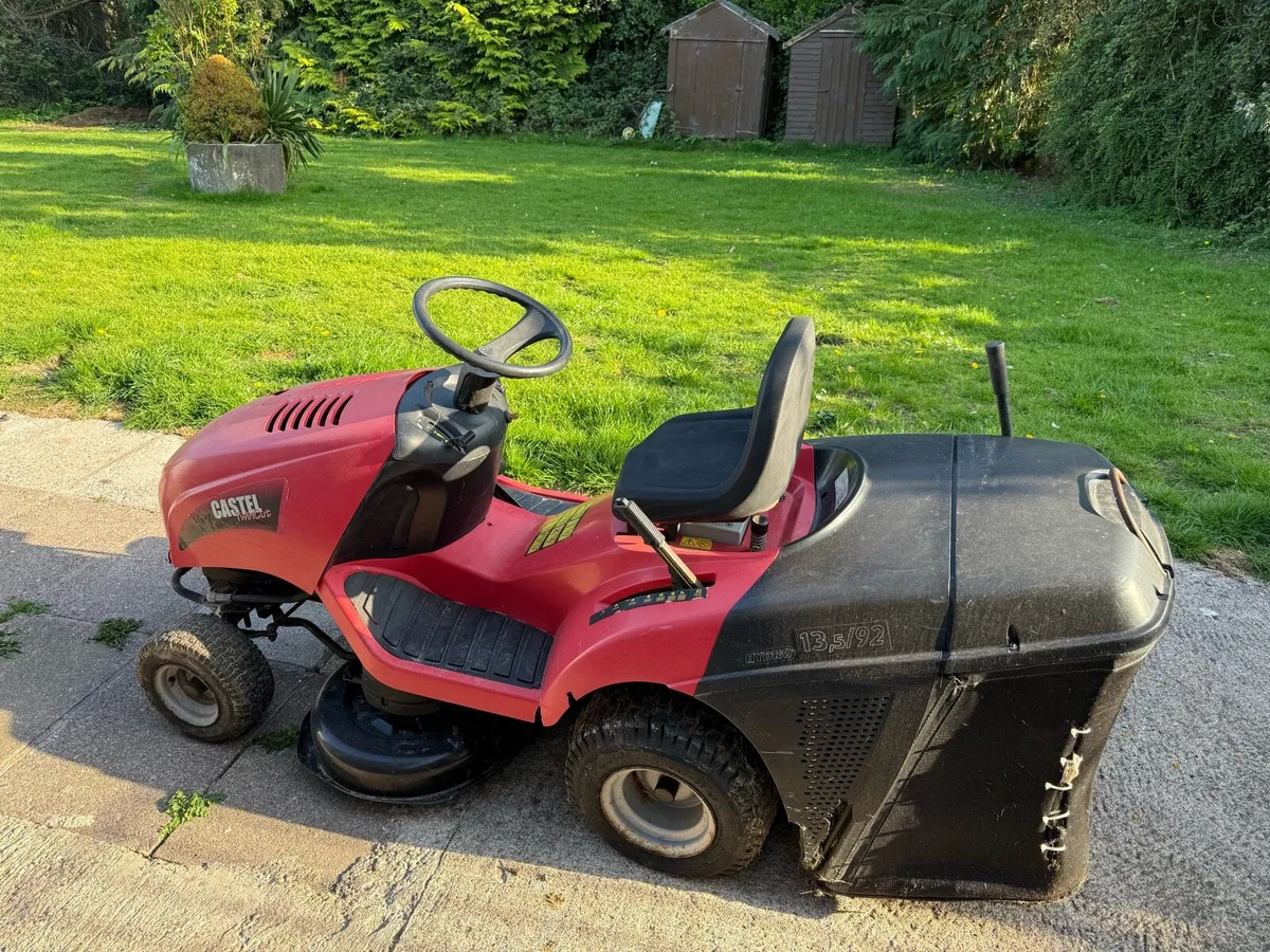 13.5HP Castel Garden Ride on Mower 36” - Image 2