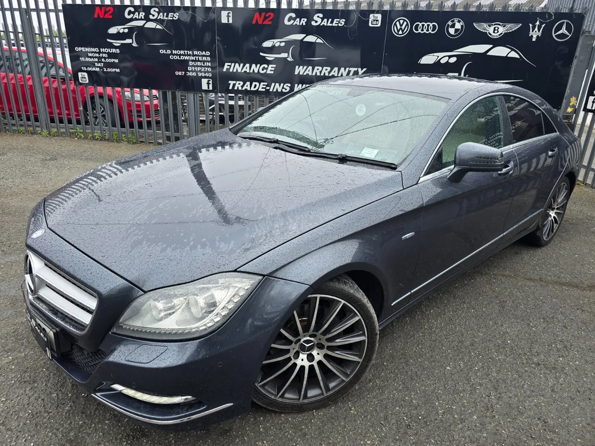 2012 Mercedes CLS 2.1d Auto, NEW NCT - Image 2
