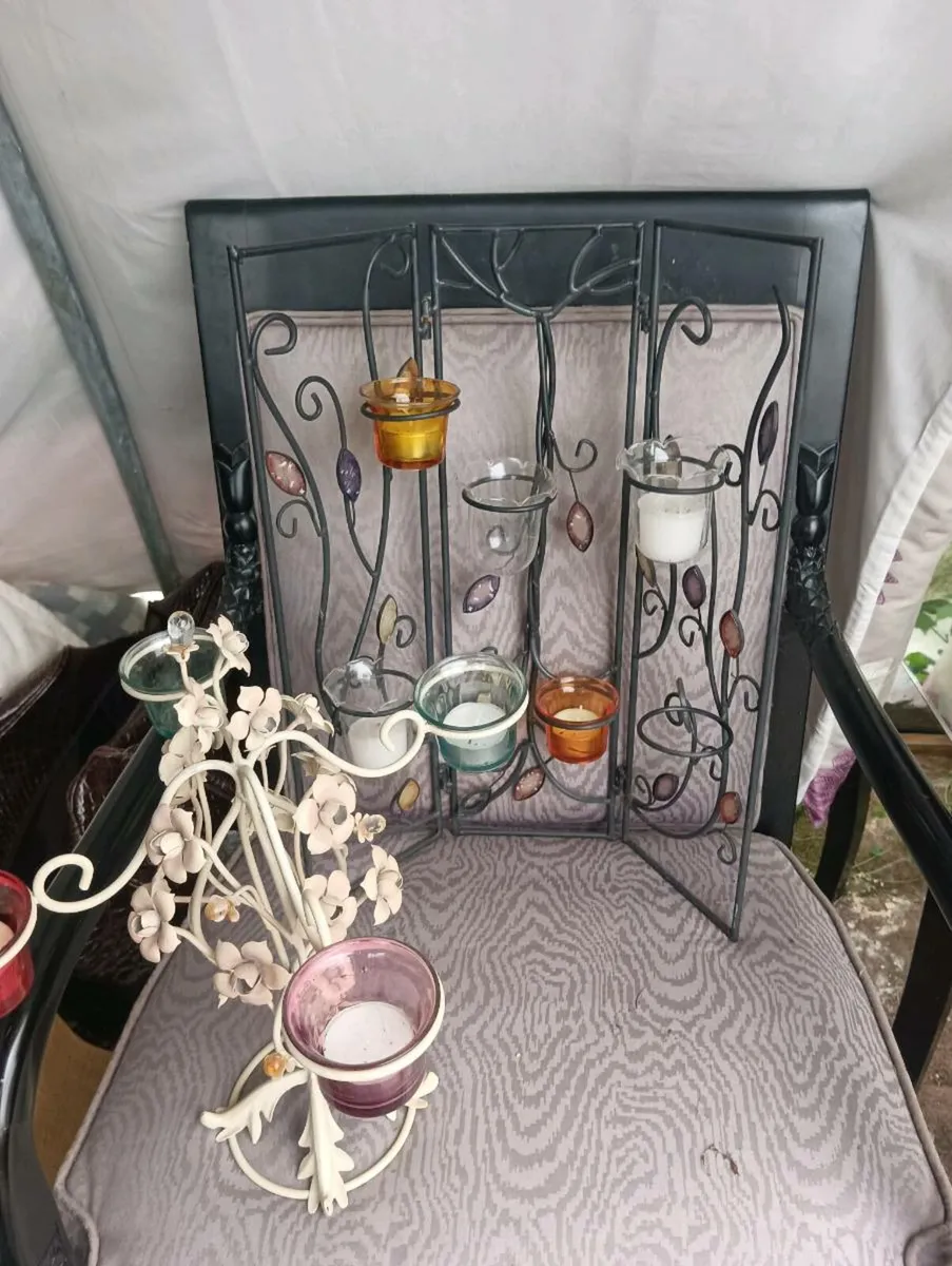 Lovely candle holders, - Image 2