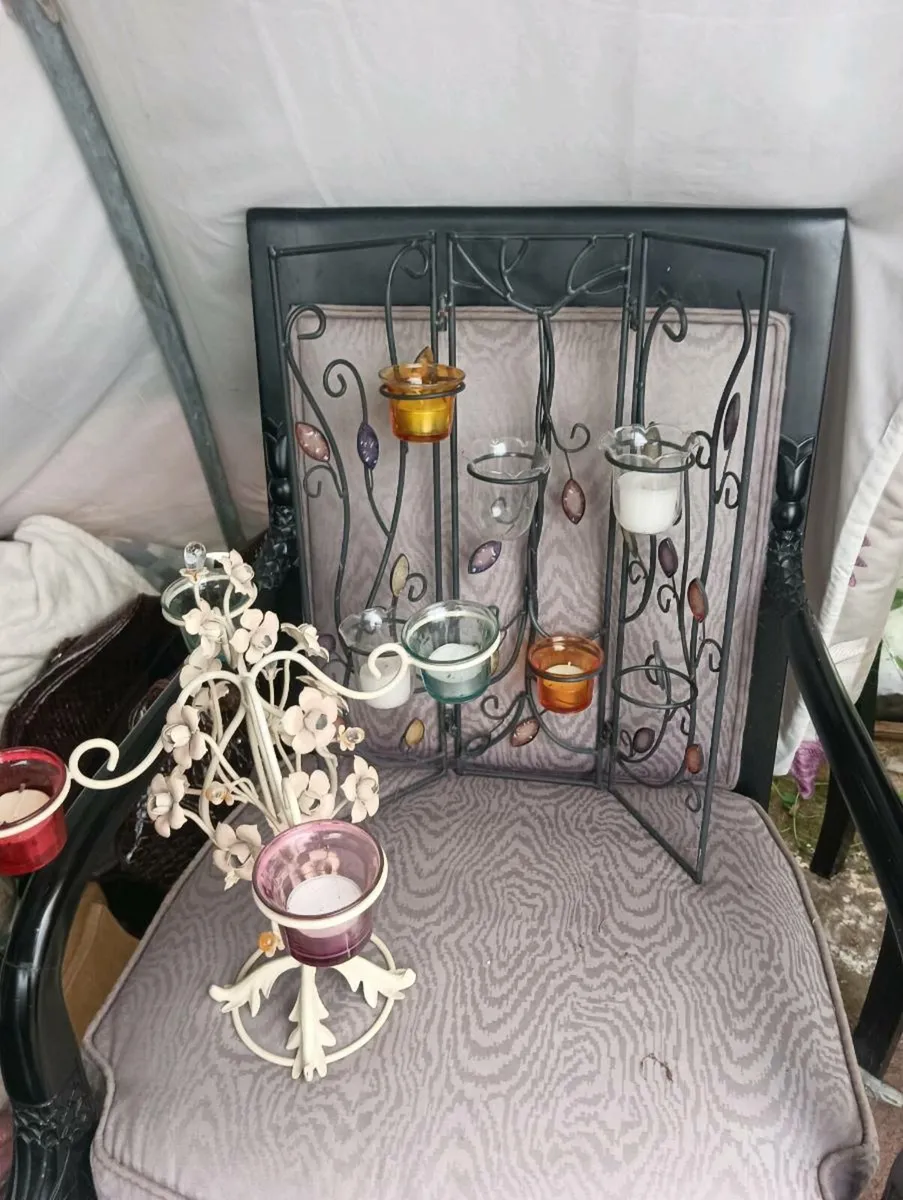 Lovely candle holders, - Image 3