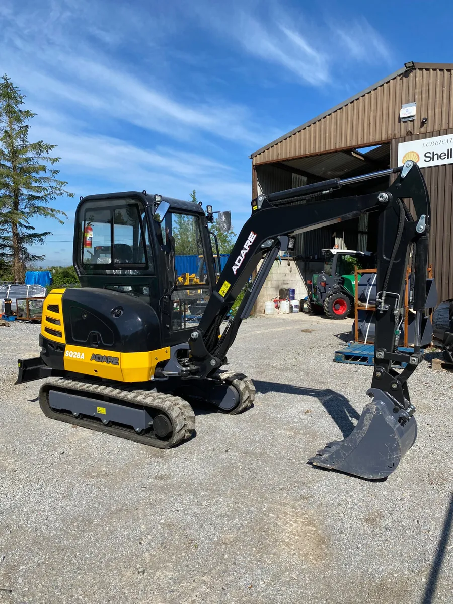 New Adare 3 Ton Mini Excavator For Sale - Image 2