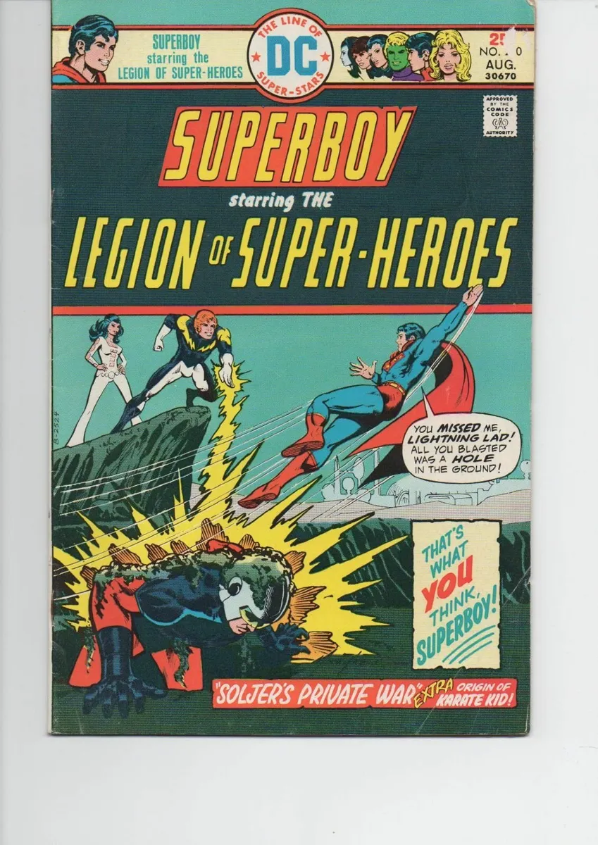 SUPERBOY #210 Soljer's Private War (1975) DC - Image 1