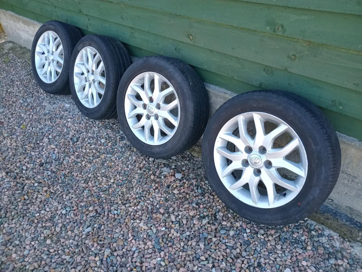 Toyota Alloys & Tyres - Image 1